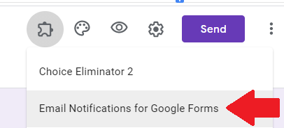 email notifications for google forms 